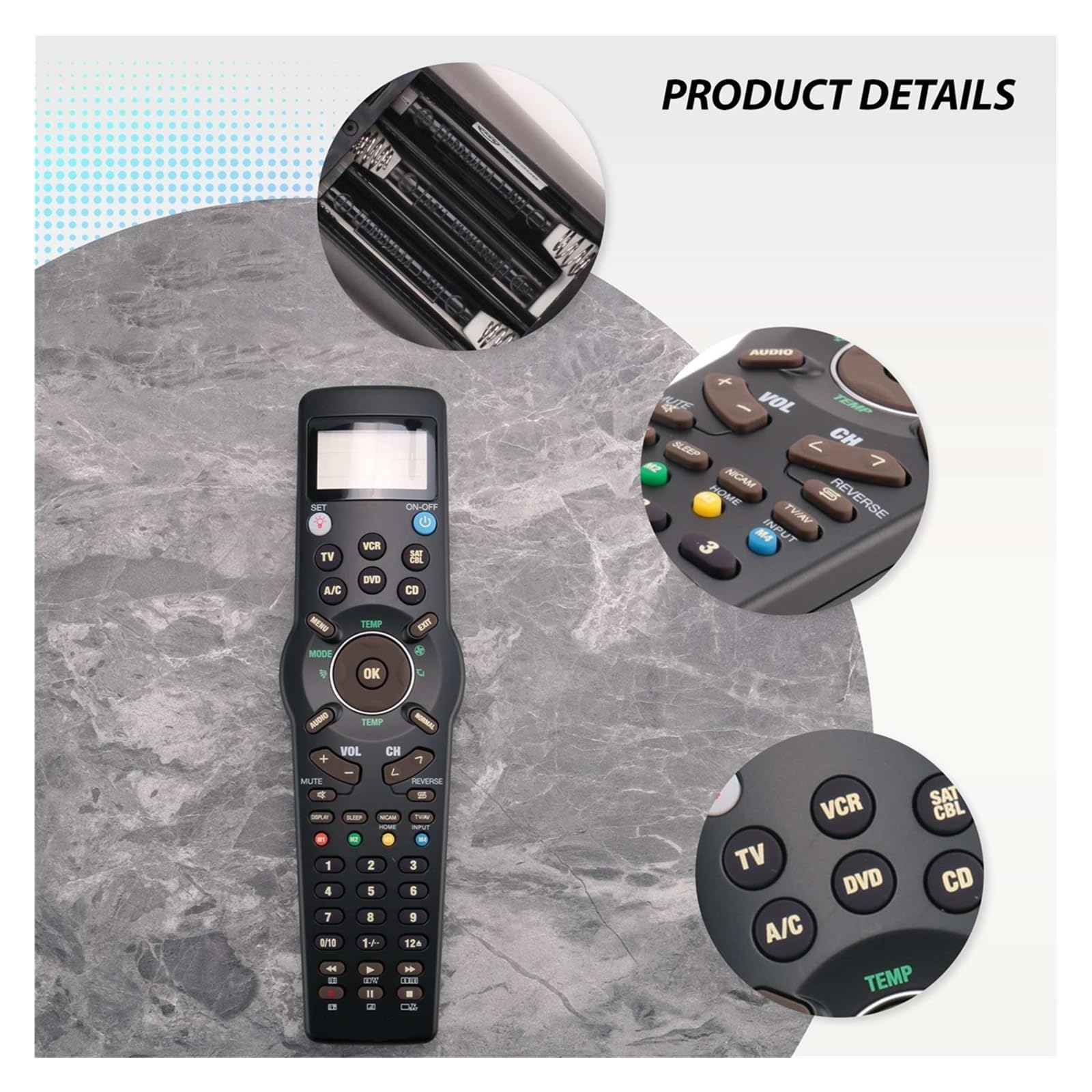 Télécommande universelle intelligente RM991 pour TV DVD CD