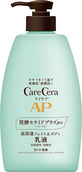 ケアセラ(CareCera) APフェイス&ボディ乳液 大容量本体 400ml (セラミドプラス×7種の天然型セラミド配合) - 1