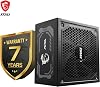 MSI MAG A1250GL PCIe5 1250W 80Plus Gold Full Modüler ATX Güç Kaynağı Siyah