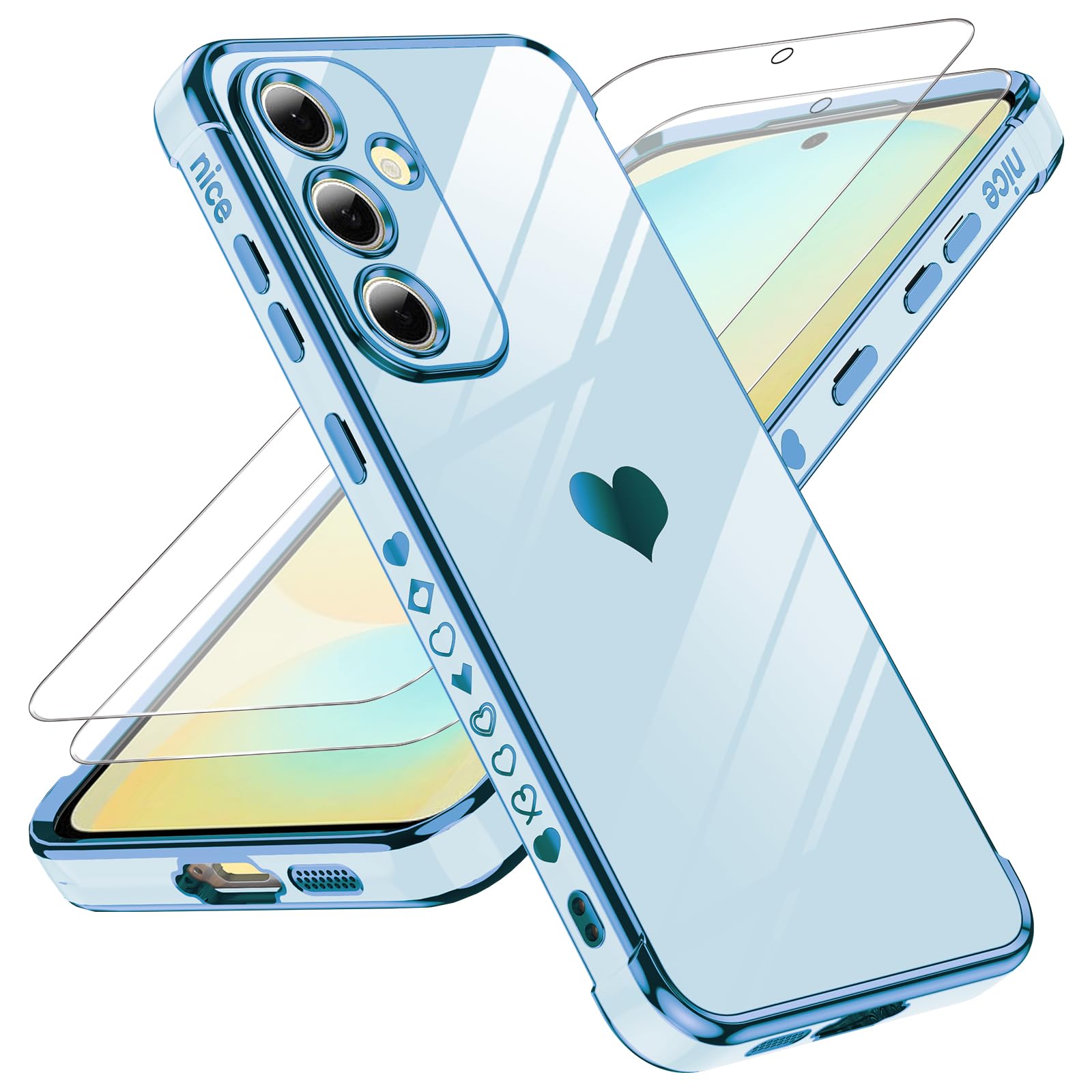 Coque Galaxy S24 FE antichoc rigide souple verre trempé écran objectif - 7