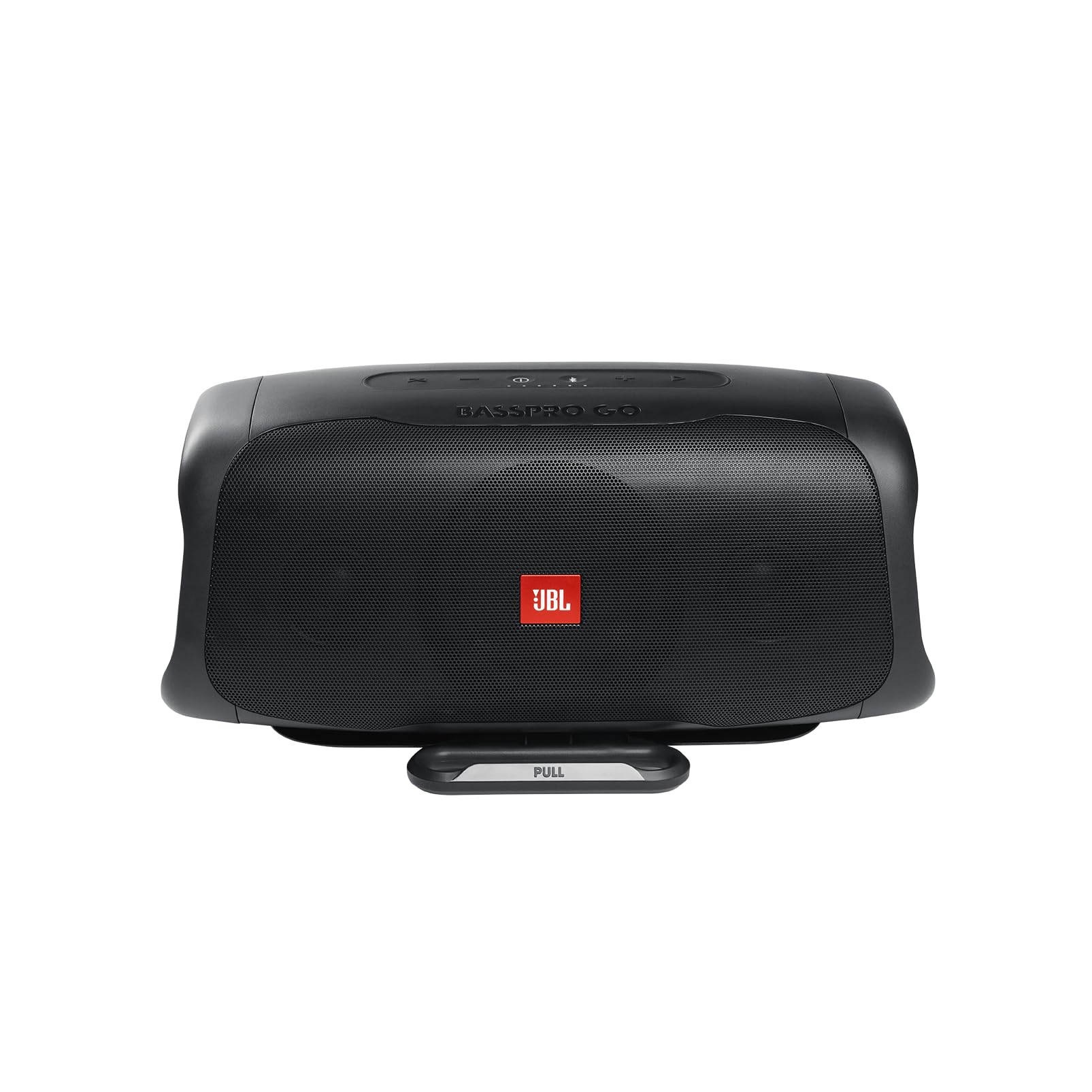 JBL BASSPRO Go - 2 in 1: Aktiv Subwoofer Auto und 200 Watt Bluetooth Party Lautsprecher in einem - Einsetzbar im Auto & daneben, Black