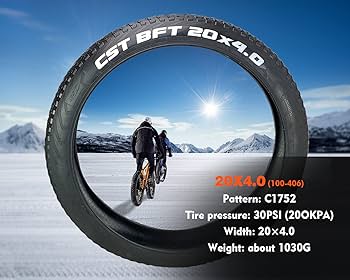 Amazon.co.jp: 20 x 1.07インチ ファットバイクタイヤ 自転車
