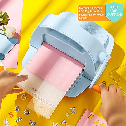 Miniatura 6 de OFFNOVA Máquina de troquelado y relieve, apertura de 6 pulgadas, para troqueles y grabadores, herramientas de suministros para hacer tarjetas y