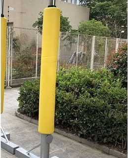 183cm Outdoor Basketball Pole Padding, Pole Pad Wrap Around Round Post, Safety Pole Padding for Home Gym Playground