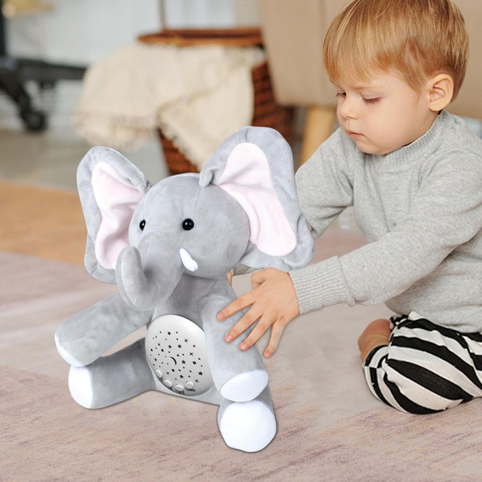 Juguete De Peluche Muñeca Con Música Calmante