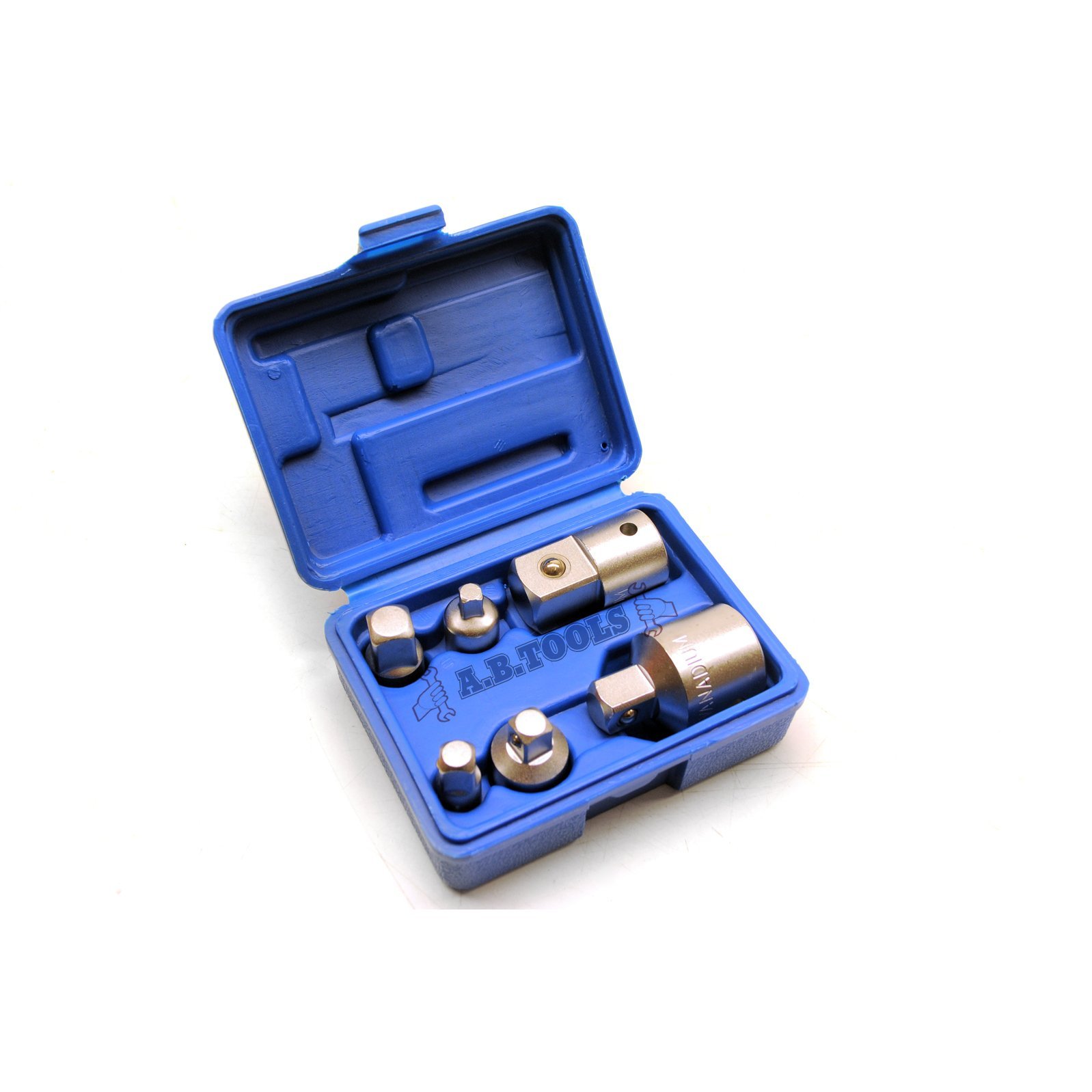 Kit de 6 adaptateurs et réducteurs de douille Toolzone en coffret de rangement