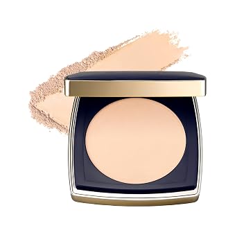 Estee Lauder Double Wear 12-Hour Stay-in-Place Matte Face Powder Foundation | Controls Oil & Shine, 0.39 Ounce