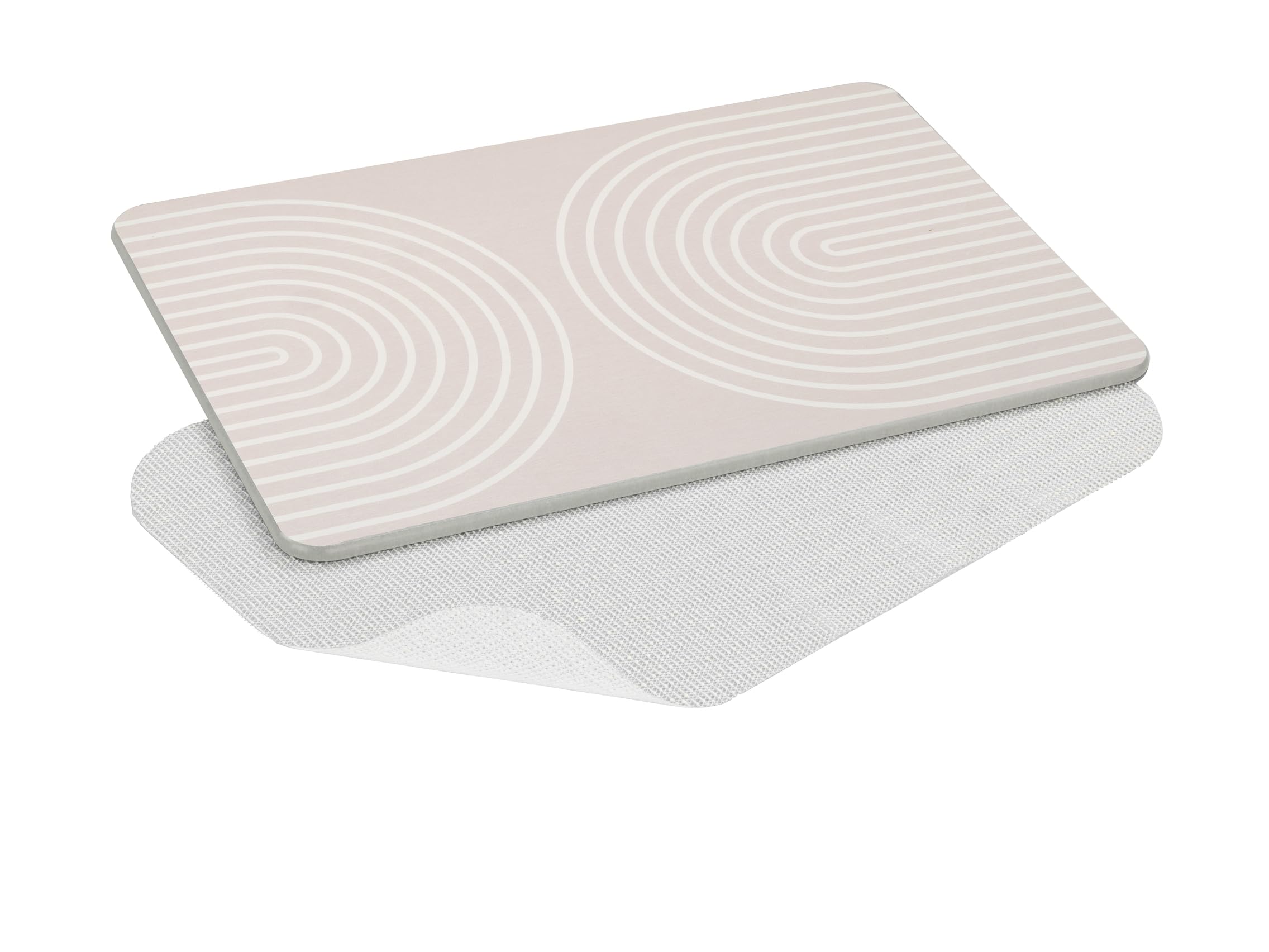 Nazca Natural Diatomite Bath Mat Non-Slip Water Absorbent and Quick Drying 60 x 1 x 39 cm Grey