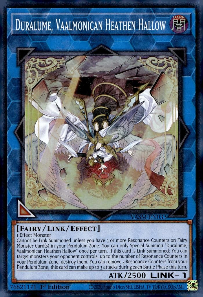 Duralume, Vaalmonican Heathen Hallow - VASM-EN033 - Super Rare - 1st Edition
