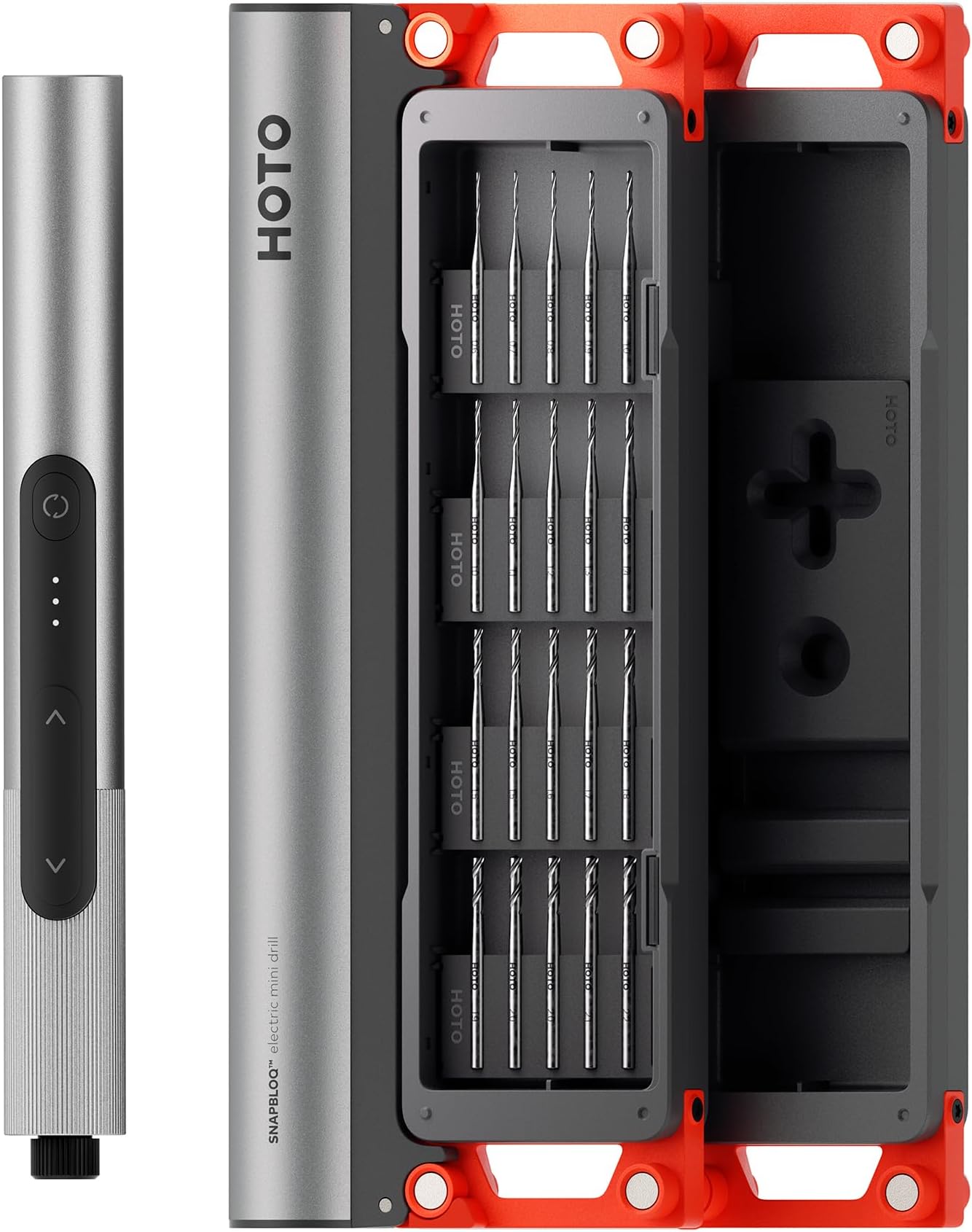 HOTO SNAPBLOQ™ D-A03 Electric Mini Drill Set (20-Piece)