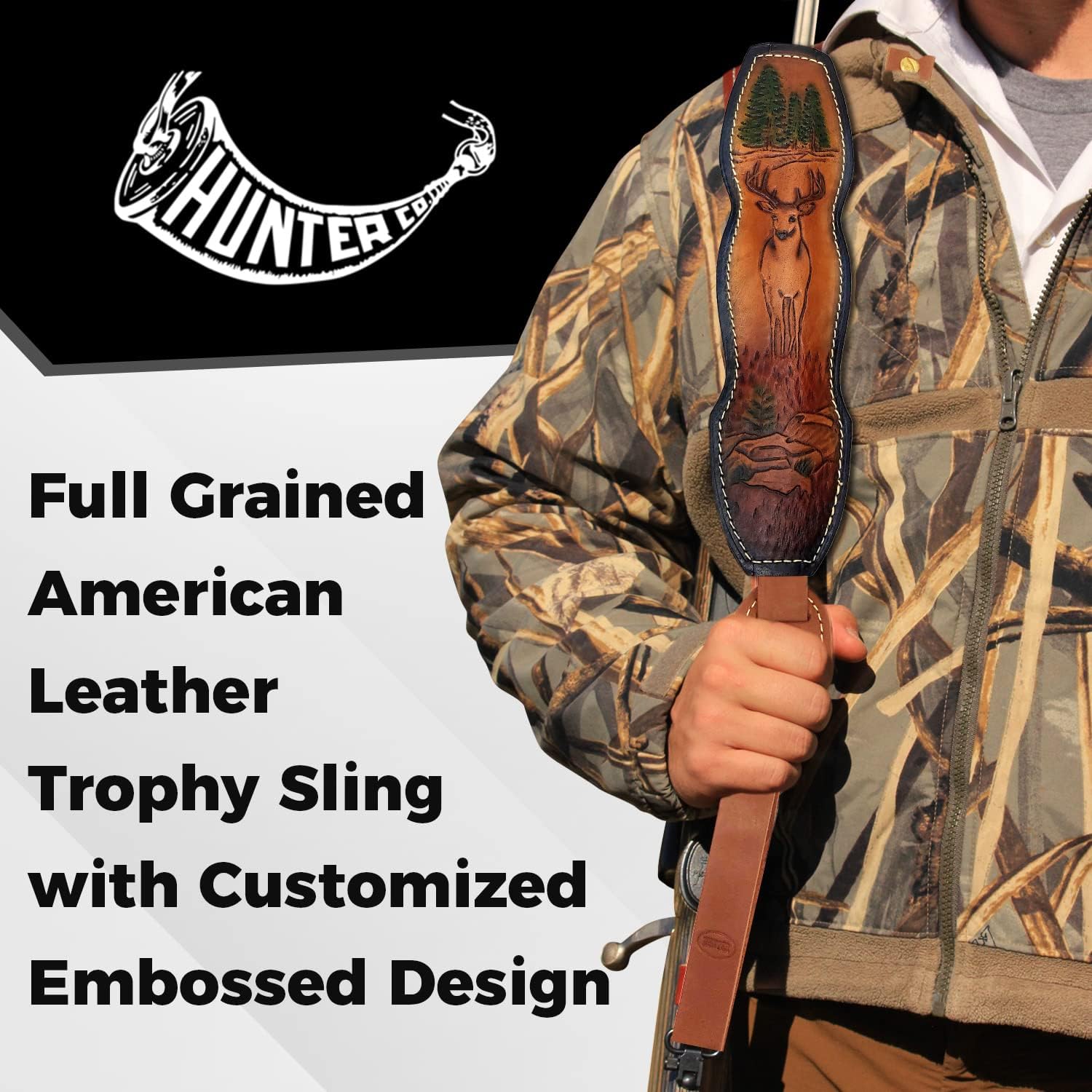 Hunter Company Rifle Sling Trophy Custom Sling - Deer