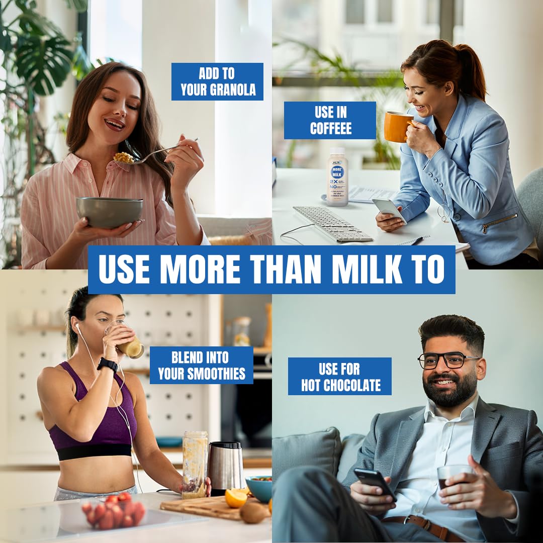 XLR8 More than Milk Ultra-Filtered High Protein Skimmed Milk (250 ml (Pack of 24)) 1