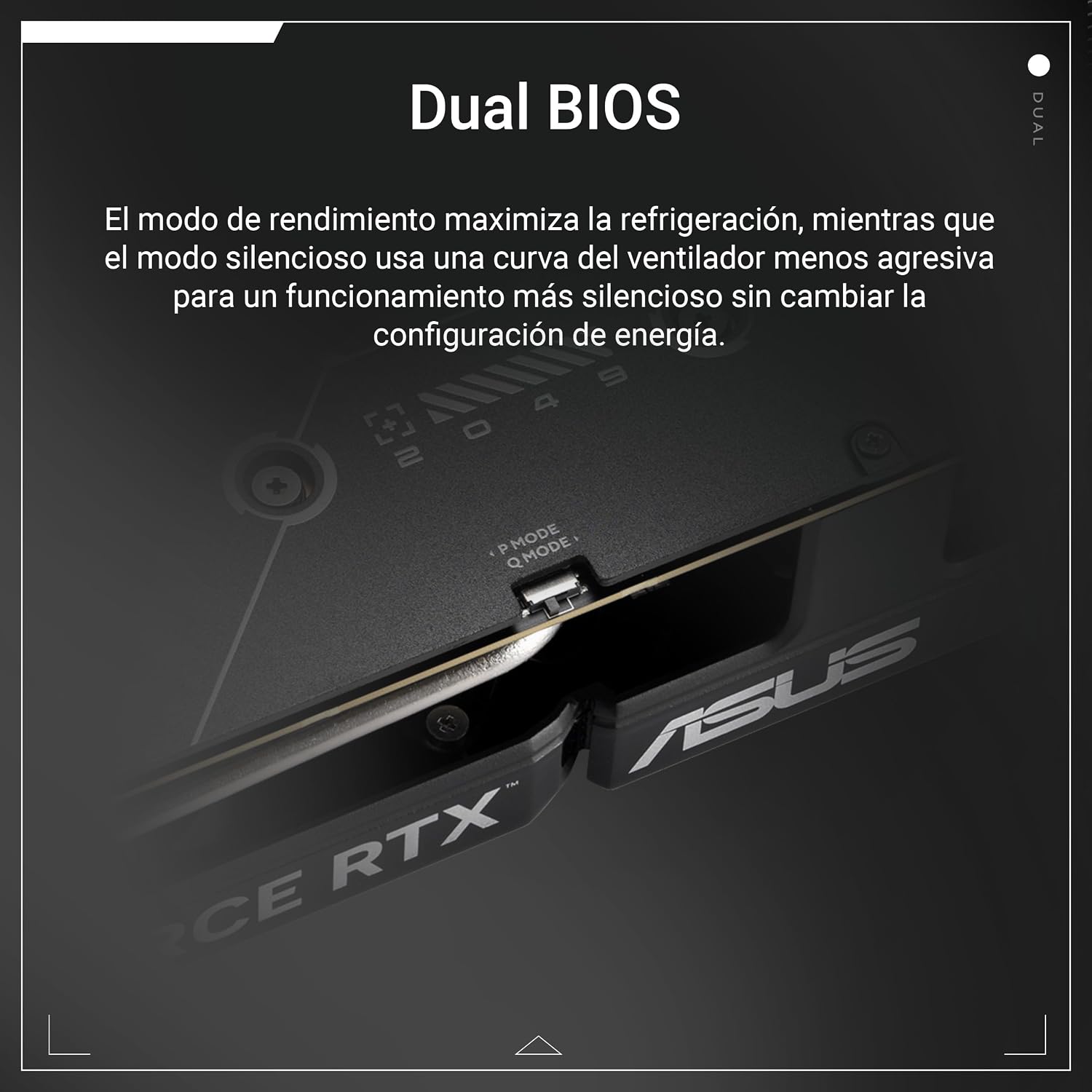 ASUS Dual GeForce RTX 5060 Ti 8GB GDDR7 (PCIe 5.0, 8GB GDDR7, DLSS 4, HDMI 2.1b, DisplayPort 2.1b, diseño de 2.5 Ranuras, diseño de Ventilador Axial-Tech, tecnología 0dB) 7