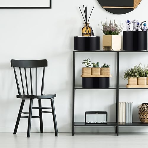 Miniatura 14 de Weysat 3 elevadores acrílicos para soportes de exhibición, soporte redondo para postres de pasteles, elevadores de alimentos cilíndricos anidados