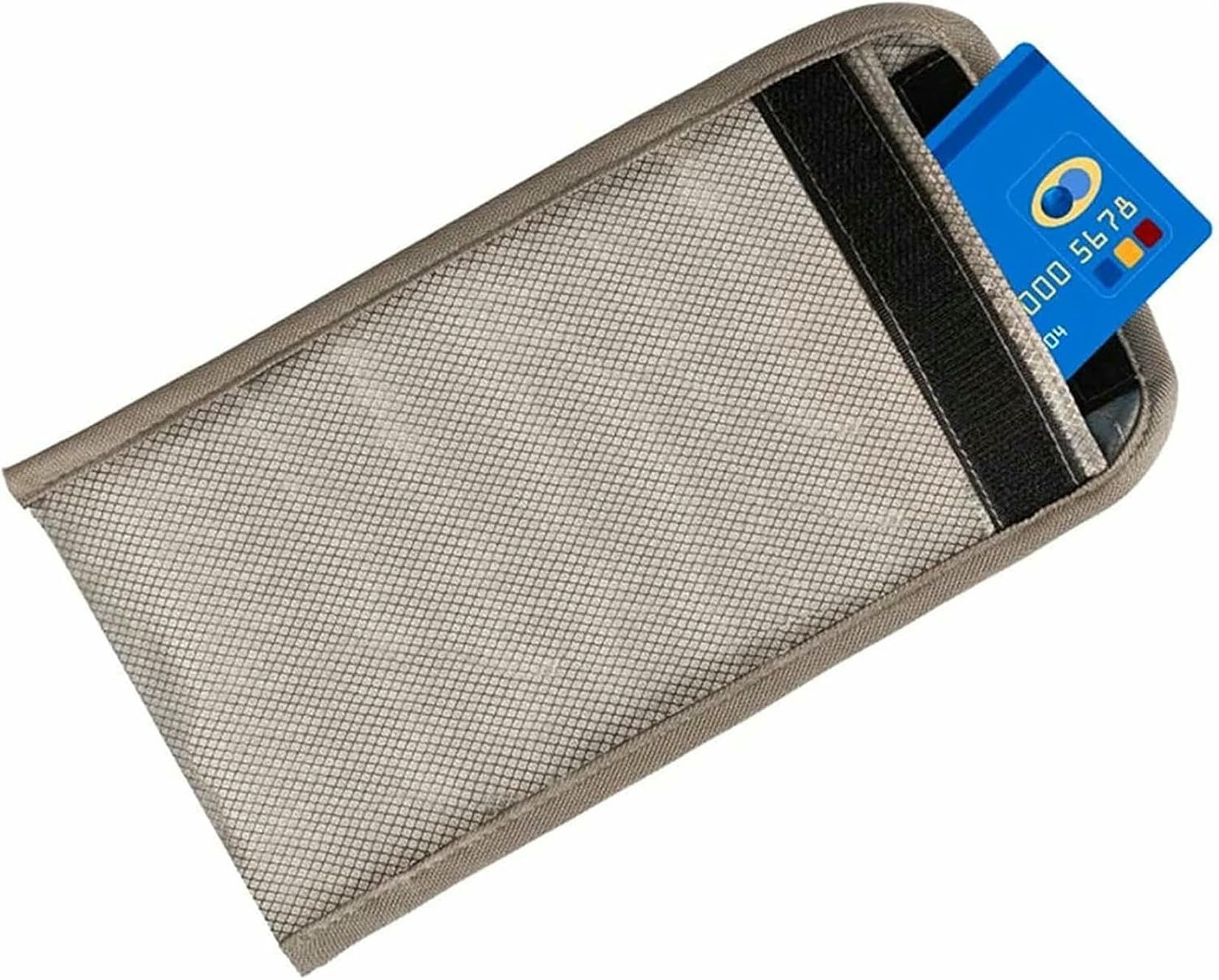 Funda antirradiación para móvil y bolsa Faraday gris con protección RFID y bloqueo de señal 5G 1