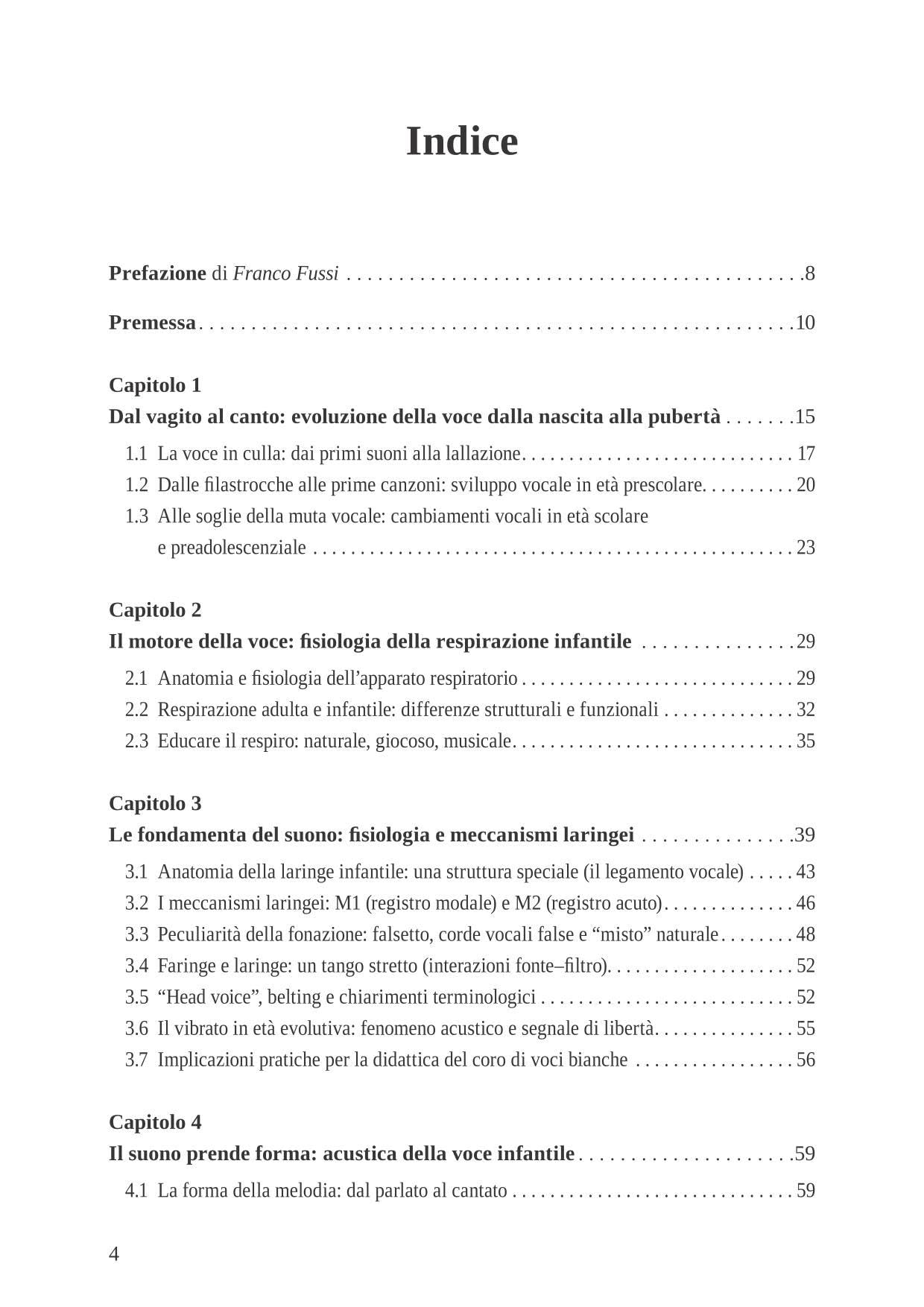 Voci bianche. Acustica, fisiologia vocale ed educazione corale. Metodo