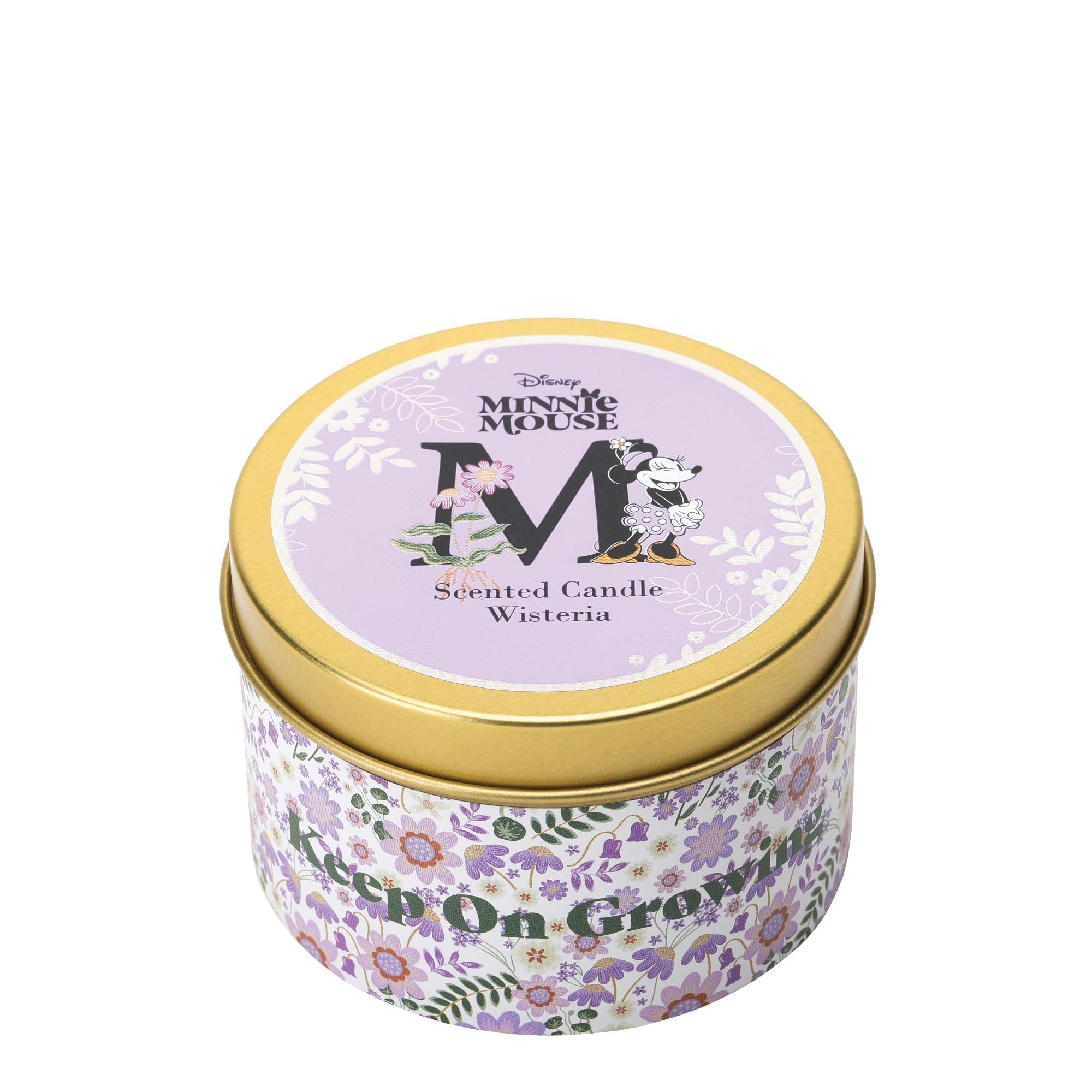 Disney Minnie Mouse Lilac Disney's Minnie Mouse Inspired Candle - Wisteria 175G (1-Wick) - Dismmc001v,