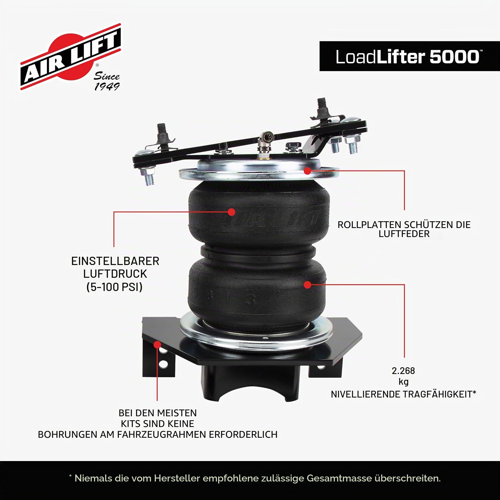 Air Lift 57365 LoadLifter 5000 Luftfeder-Set