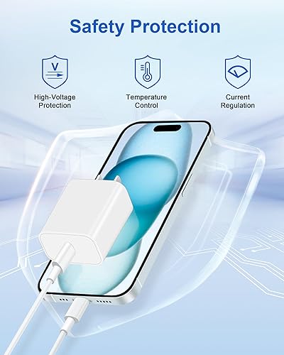 Miniatura 3 de Cargador para iPhone 15, iPad USB C, carga rápida para iPhone 1515 Pro Max15 Plus, iPad Pro 12.911 pulgadas, iPad 10th, iPad Air 54, paquete de 3