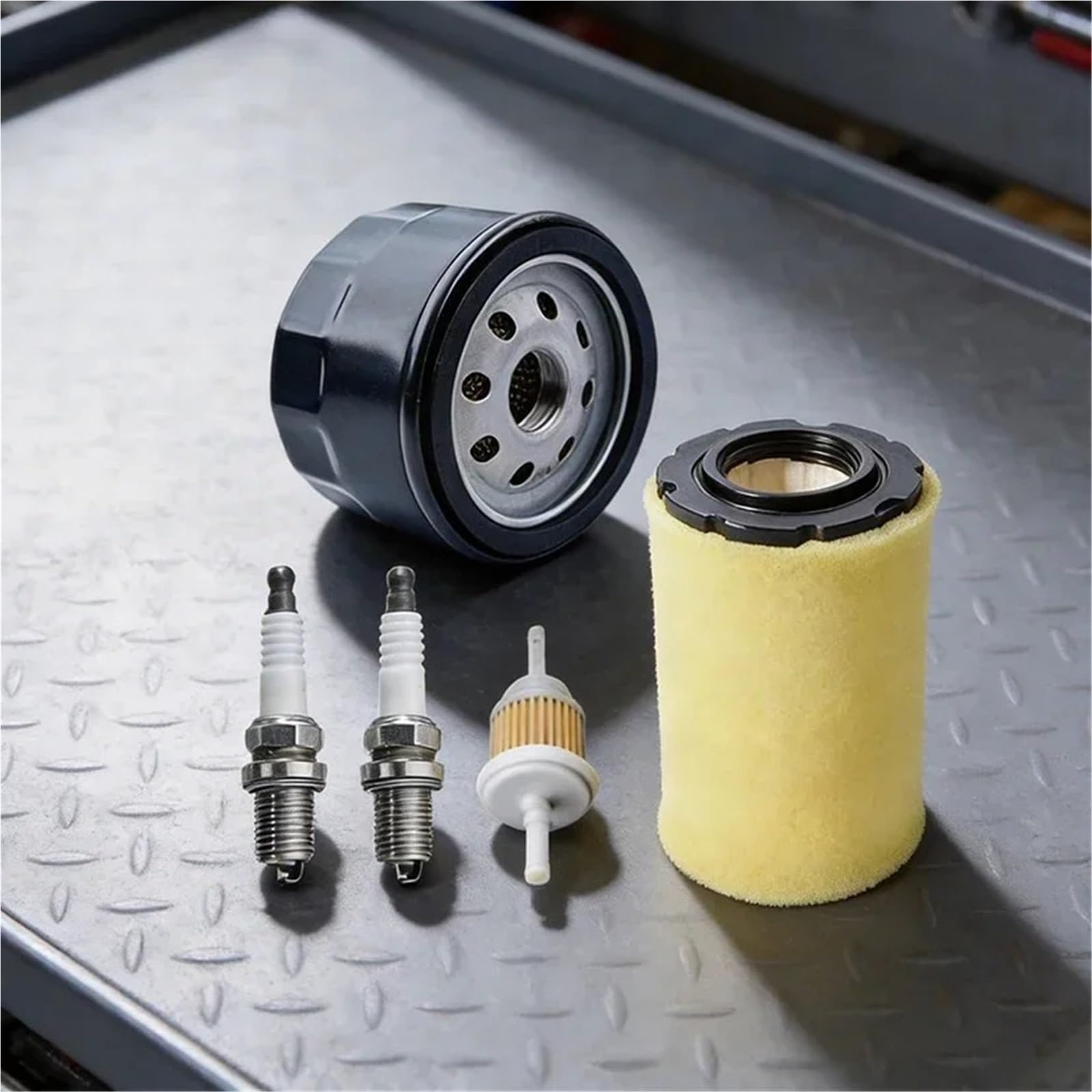 Compatible con Filtro John Deere Serie D | D100 D105 D110 MIU14395 aire combustible aceite cortacésped tractor afinar