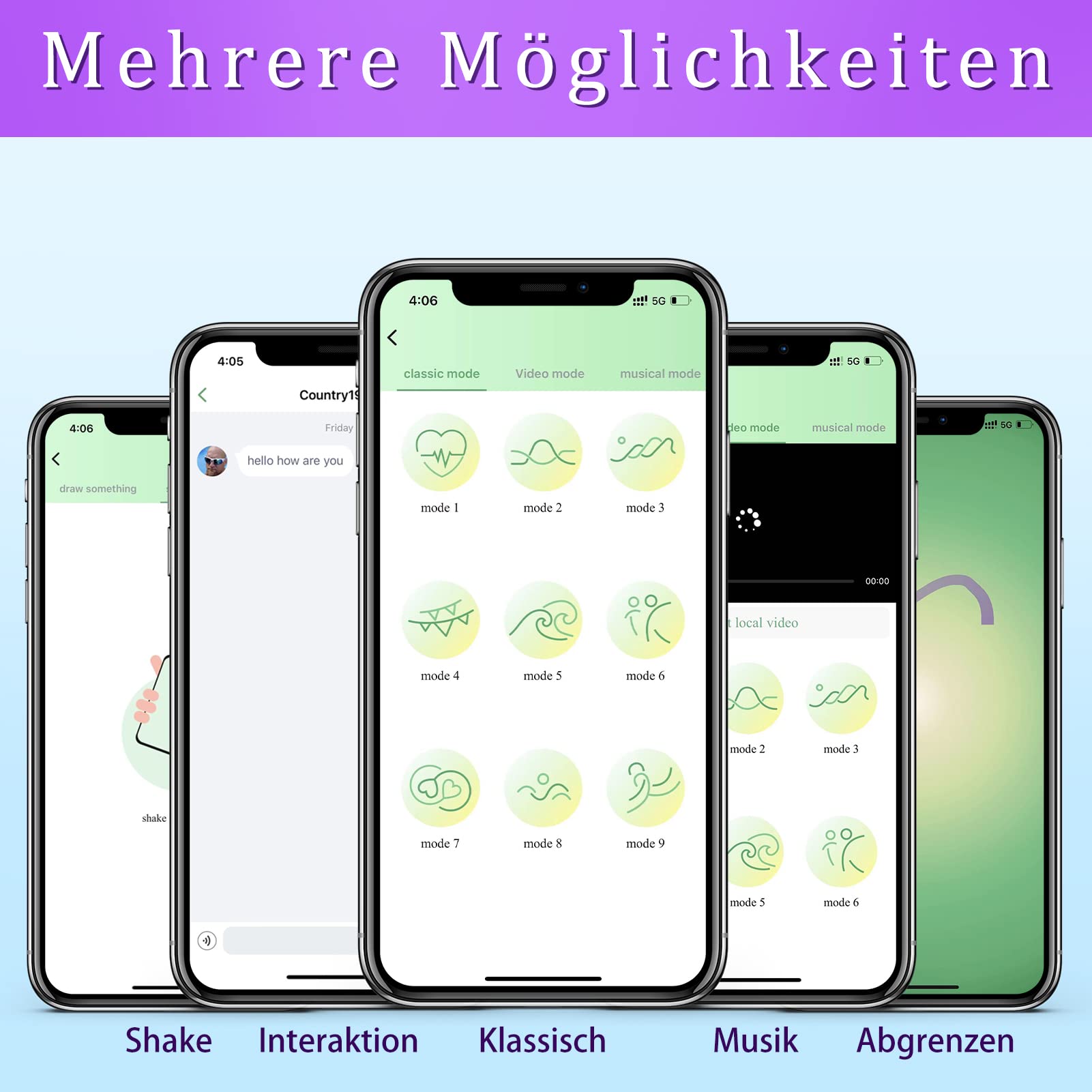 Vîbràtóreper Donna Púntó G Vîbràtóre Ṡḙxy Shop Hot Oggetti Vîbràtóri Clídórídè Dónnà Vîbràtóreper Dónnà Telecòmando Dîstanza App còn Intellîgente Bluetóóth iOS e Android,10 Modalità