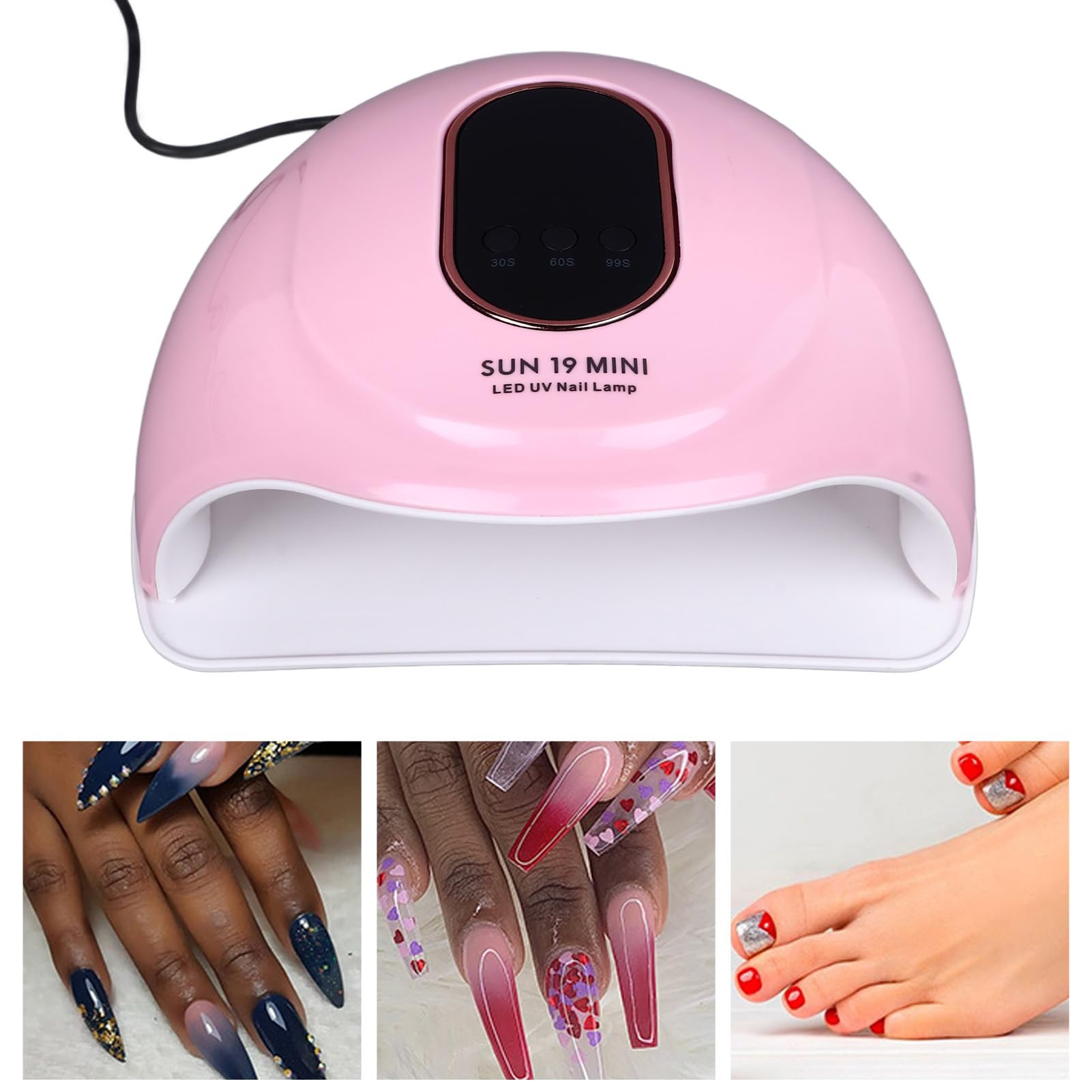 センサー付きネイルランプ Amazon | UV LEDネイルランプ 72W プロフェッショナル自動センサー