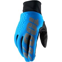 100% HYDROMATIC BRISKER Cold Weather Motocross and Snowmobile Gloves - Warm Water Resistant MX & Powersport Racing Protective Gear