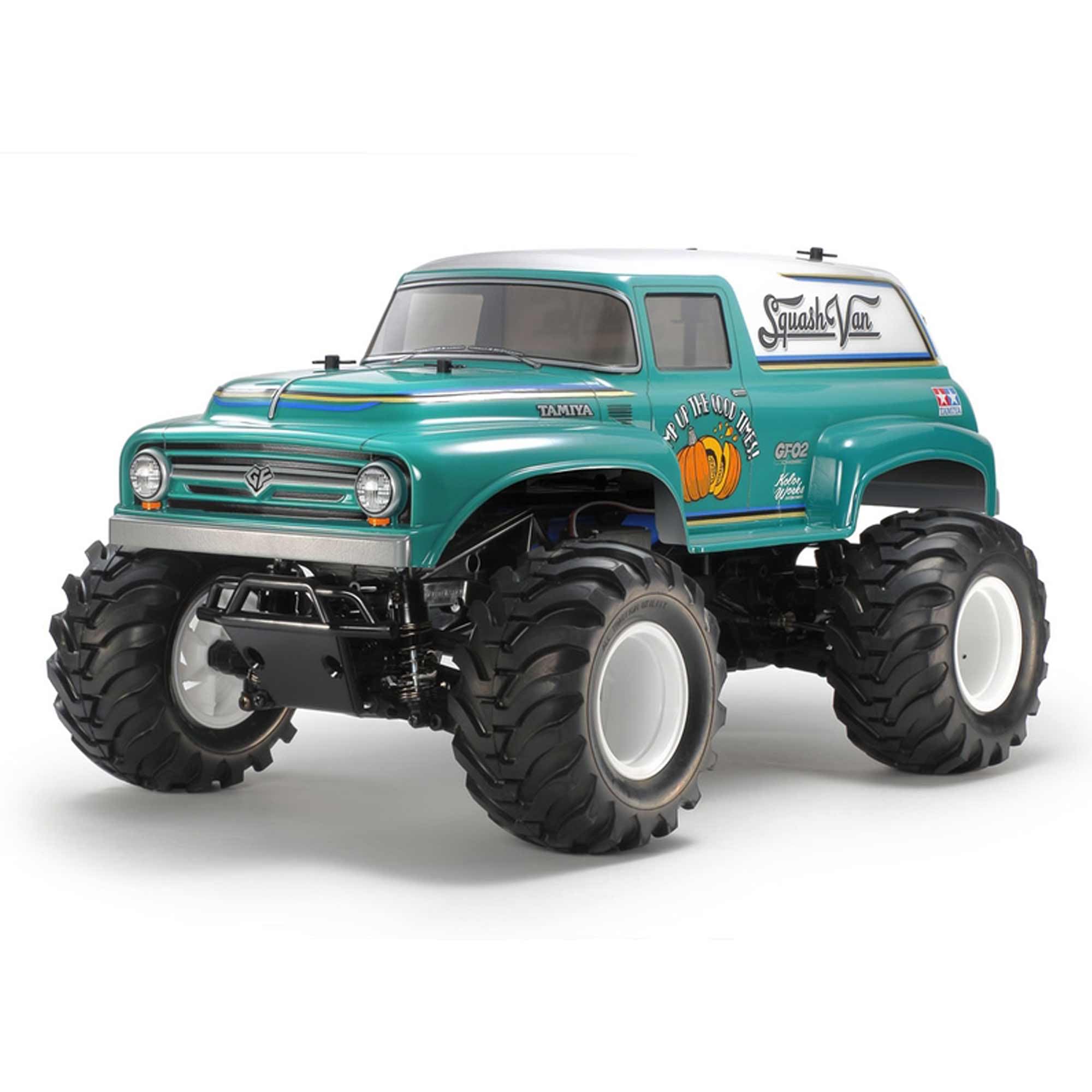Amazon.com: TAMIYA 47497 1:10 RC Squash Van 4WD GF-02