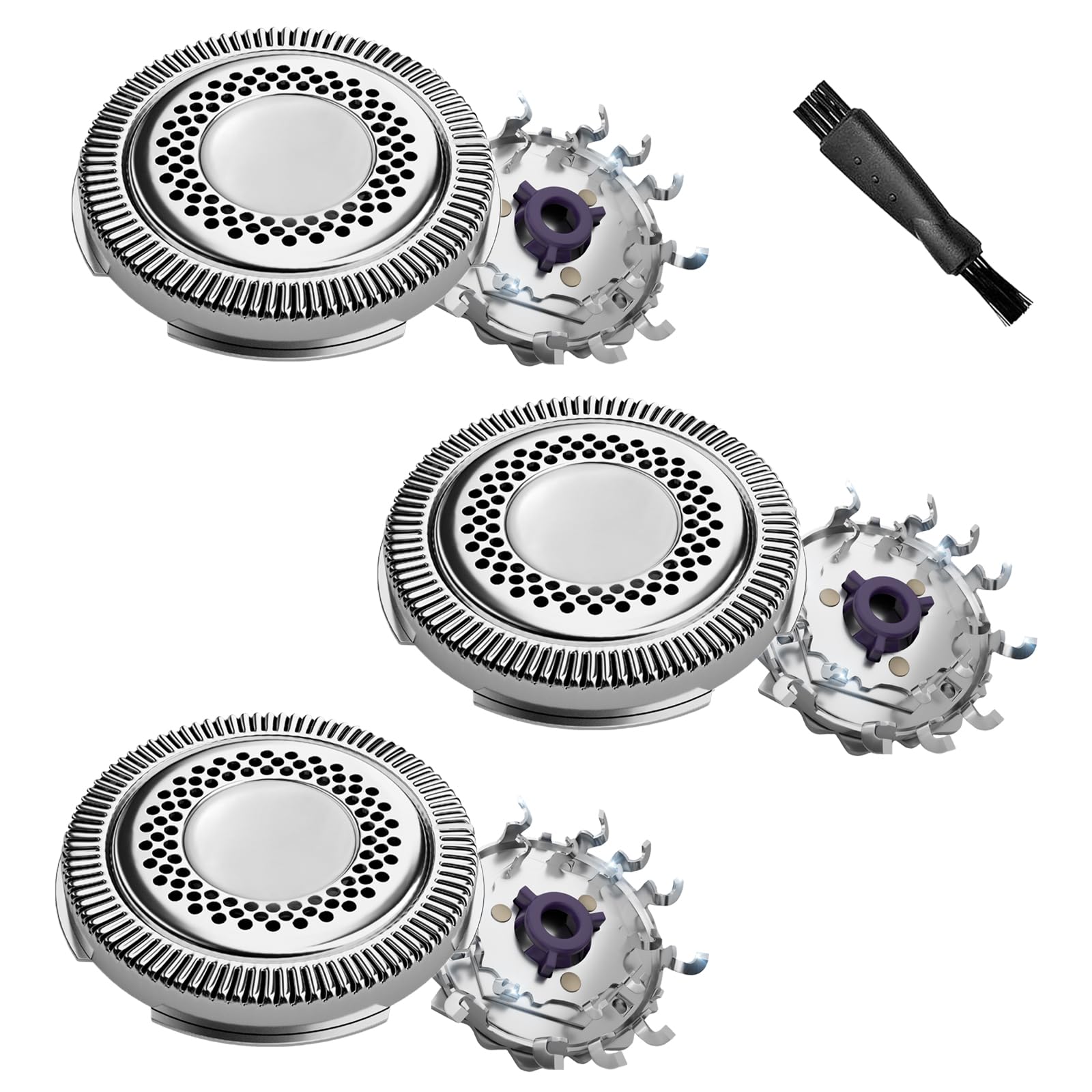 SH91/52 Replacement Shaving Heads Compatible with Philips Norelco 9000 Series and s9000 Prestige(SP98xx) Electric Shaver,SH91 Precision Blades for Norelco 9000 Replacement Heads(Non Original)