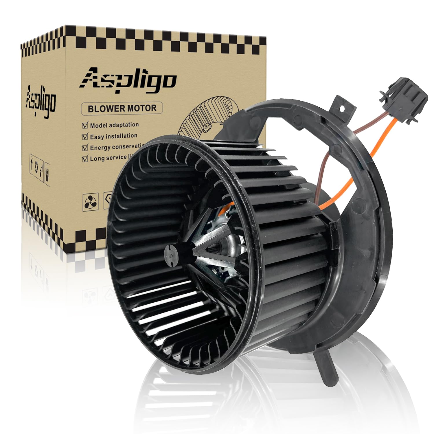 700241 AC Heater Blower Motor Fan Assembly Fit for Audi a3 Quattro 2006-2013 ，TT Quattro 2008-2015，for Volkswagen GTI 2010-2014，Golf R 2012-2013 ，Jetta 2005-2018，CC 2009-2017 1K1820015Q