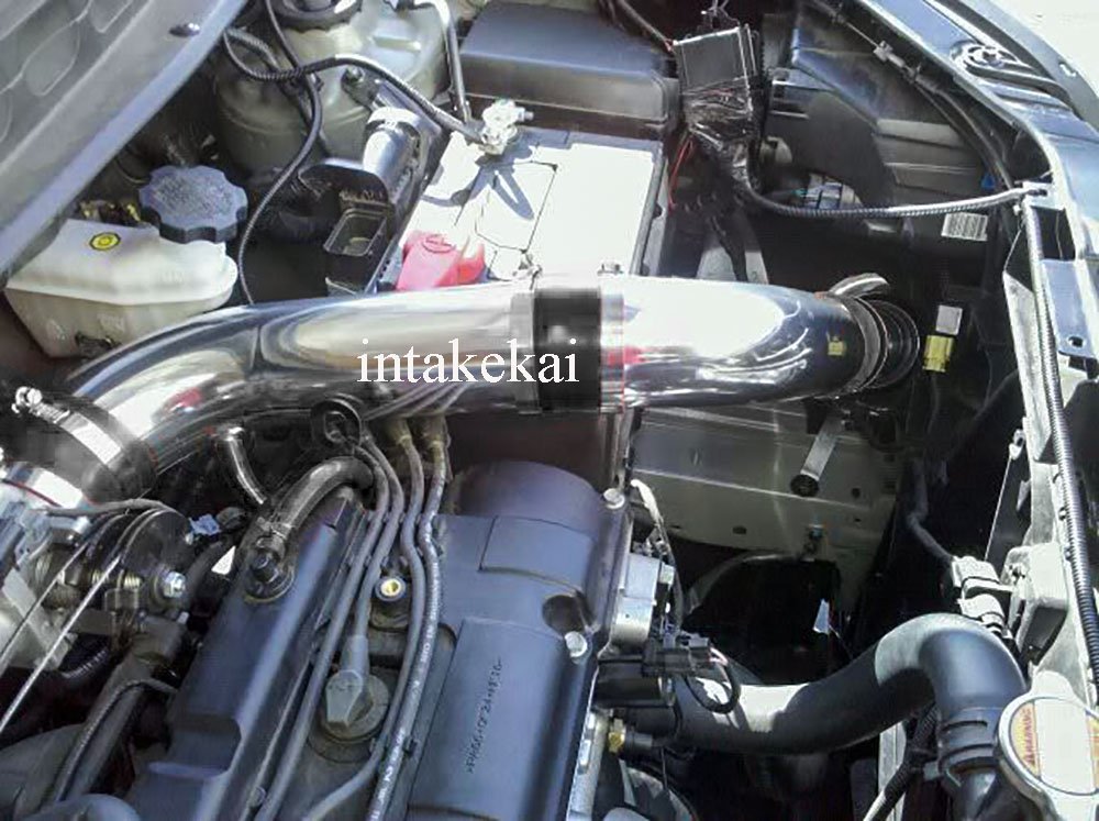 COLD AIR INTAKE KIT SYSTEMS FIT FOR 2009 2010 2011 KIA SOUL 2.0 2.0L engine (Black)