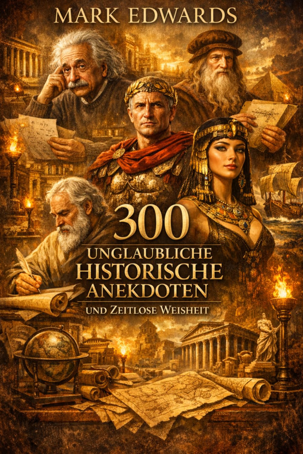 300 Unglaubliche Historische Anekdoten und Zeitlose Weisheiten: Wahre Geschichten, Überraschende Kuriositäten und Inspirierende Aphorismen der Größten ... Führer und Künstler der Geschichte