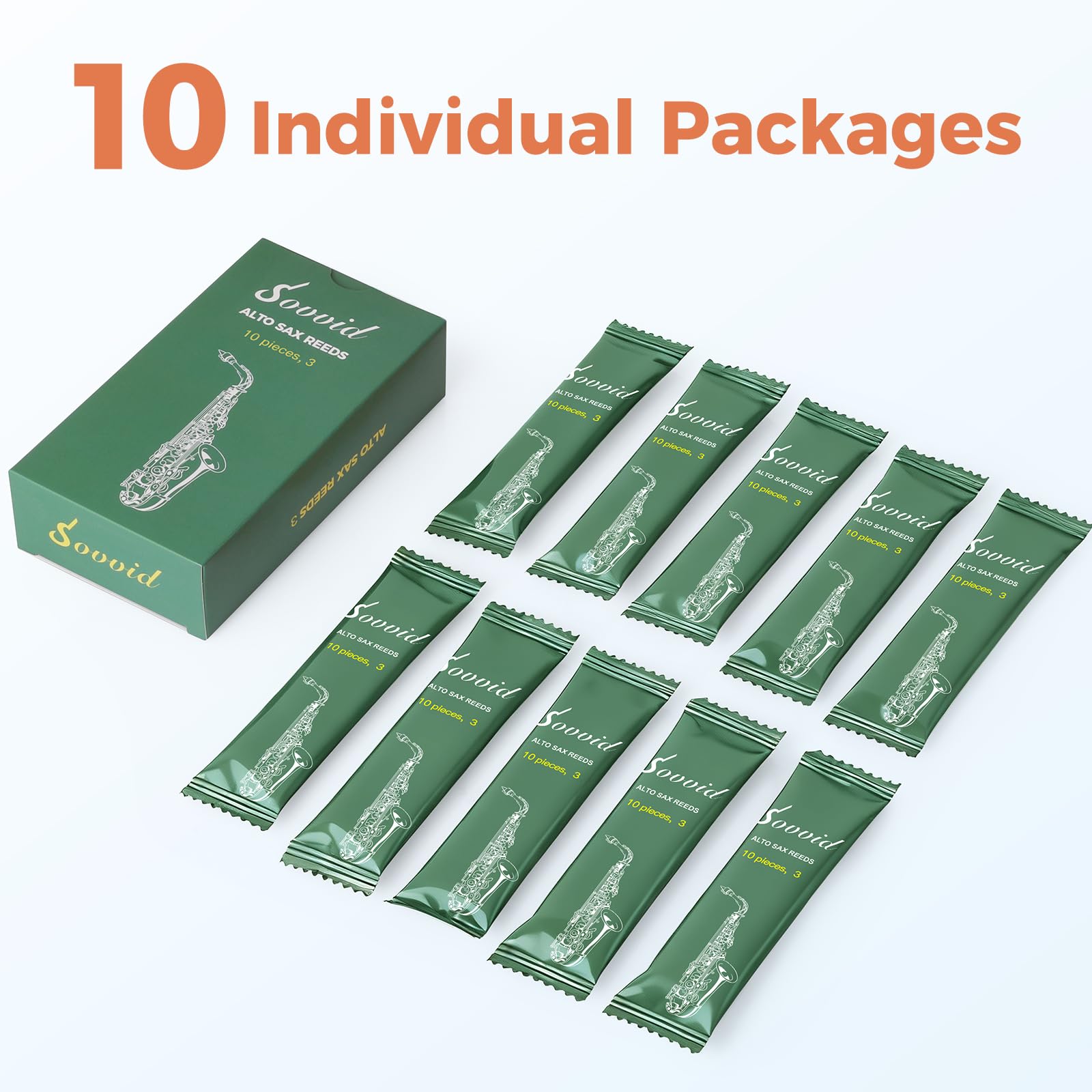Portable Pack Alto Sax 3.0 Ancia, confezionati singolarmente