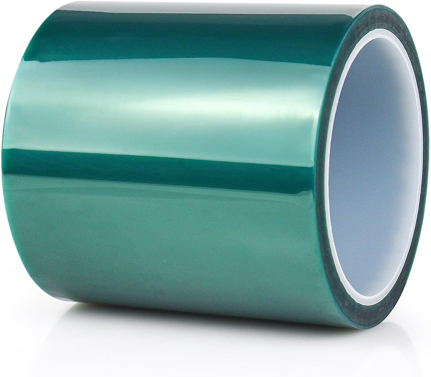 BOMEI PACK High Temp Tape, High Temperature Masking Tape, 4 inches x 108 Feet, Heat Resistant, Epoxy Release Tape, Ideal for Painting, Powder Coating, Circuit Boards