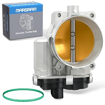Marsram Throttle Body Fit for 2009-2015 Chevy Silverado, Tahoe, GMC Yukon | Fit for Suburban, Corvette, Express, Sierra, Envoy, Savana, Escalade, 4.8L 5.3L 6.0L 6.2L, Replaces 12629992 12601387