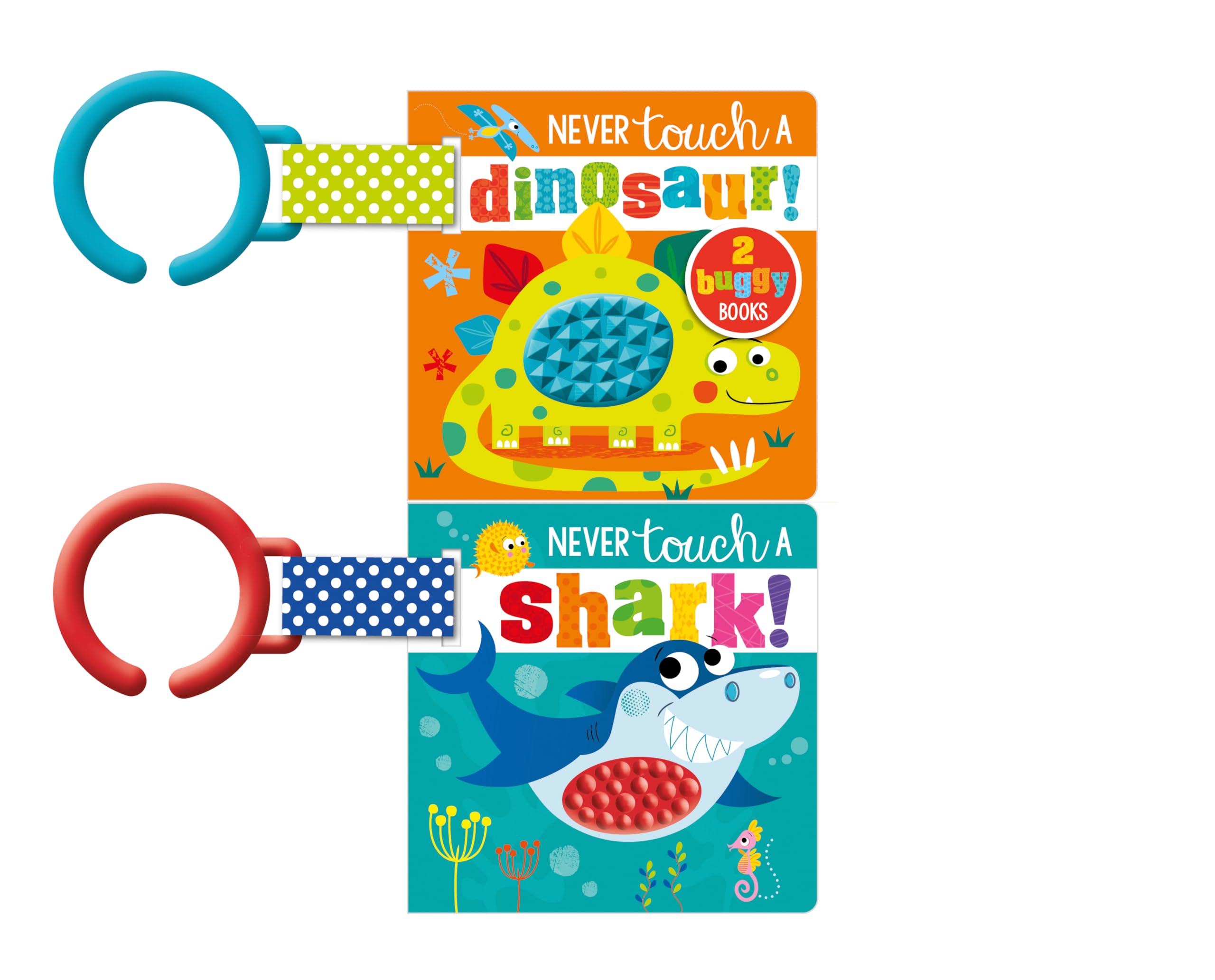 Never Touch Buggy Book 2 Set (Touch and Feel)