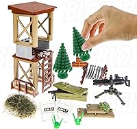 Vista 6 de 215 ametralladoras de armas, rifles de juguete, aplicables a las principales marcas, pistolas para minifiguras, añadir en el poste de centinela