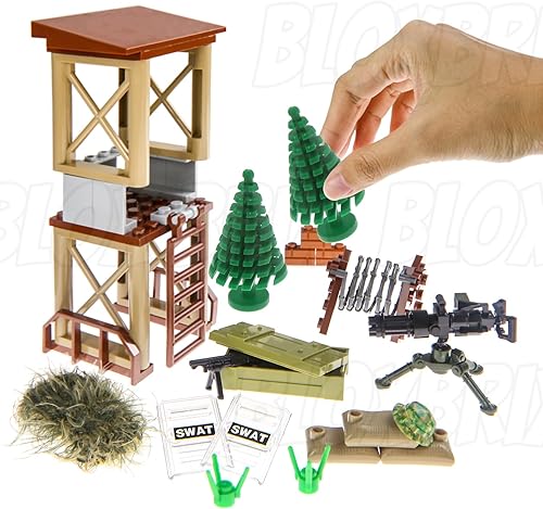 Miniatura 6 de 215 ametralladoras de armas, rifles de juguete, aplicables a las principales marcas, pistolas para minifiguras, añadir en el poste de centinela