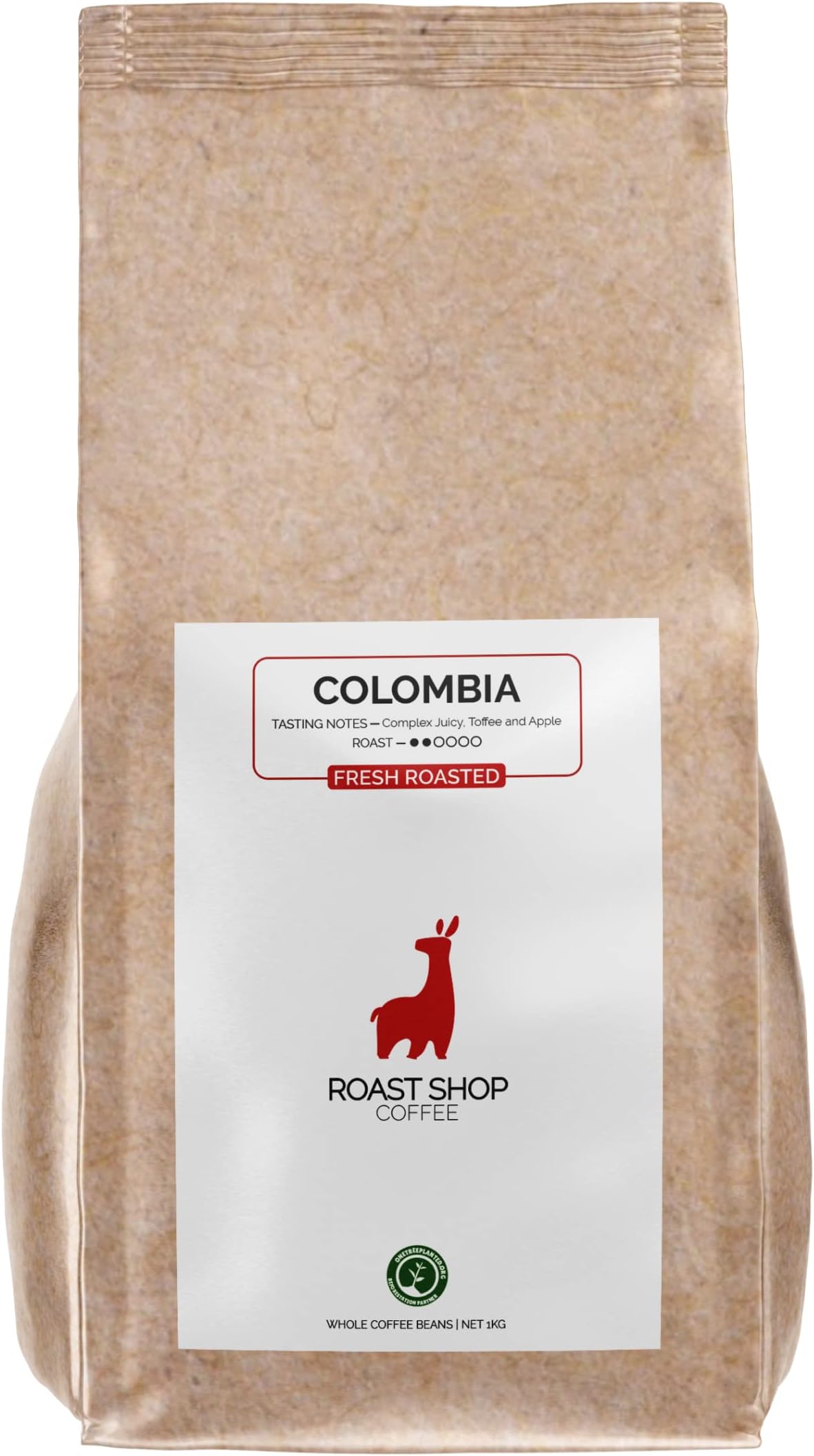 Small Batch Roasted Climate Positive Coffee Beans 1kg, Seasonally Sourced, Roast Shop Coffee the Micro Roastery (COLOMBIA)
