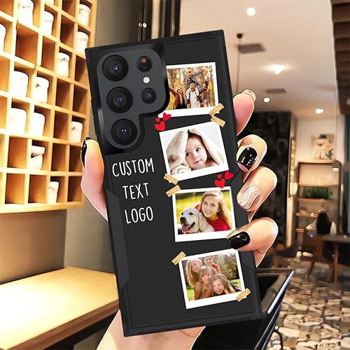 Miniatura 6 de Funda de teléfono personalizada para Samsung Galaxy S23 Ultra Multi imágenesfotos, personalizada de 3 capas de protección resistente de poliuretano