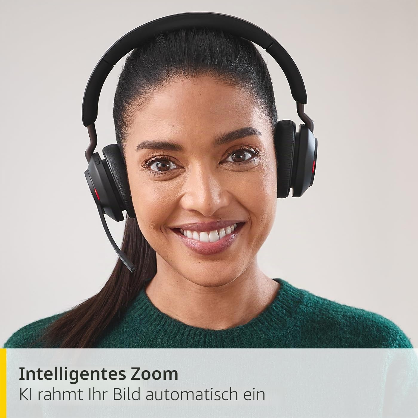 Jabra PanaCast 20 4K- Videokonferenzkamera - Flexible persönliche Plug-and-Play-Video-Webcam mit KI-gestütztem 4K-Ultra-HD, intelligentem Zoom und Beleuchtungsoptimierung