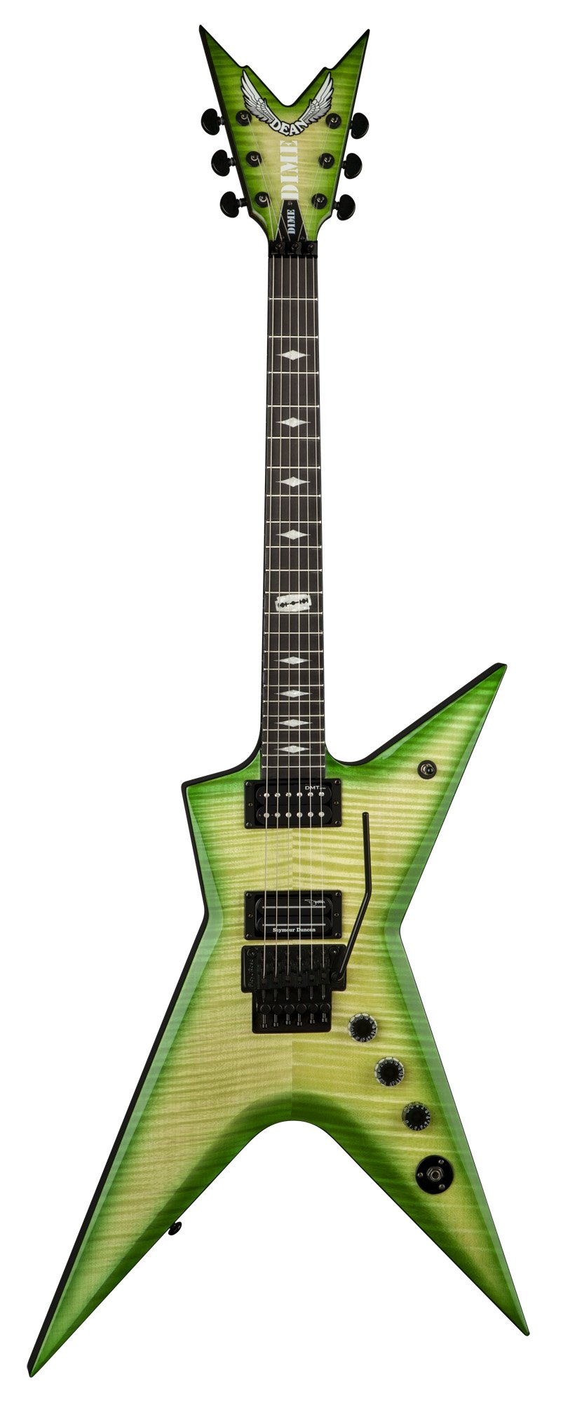 DEAN　DIMEギター Amazon.com: Dean ZX Electric Guitar, Trans Brazilia
