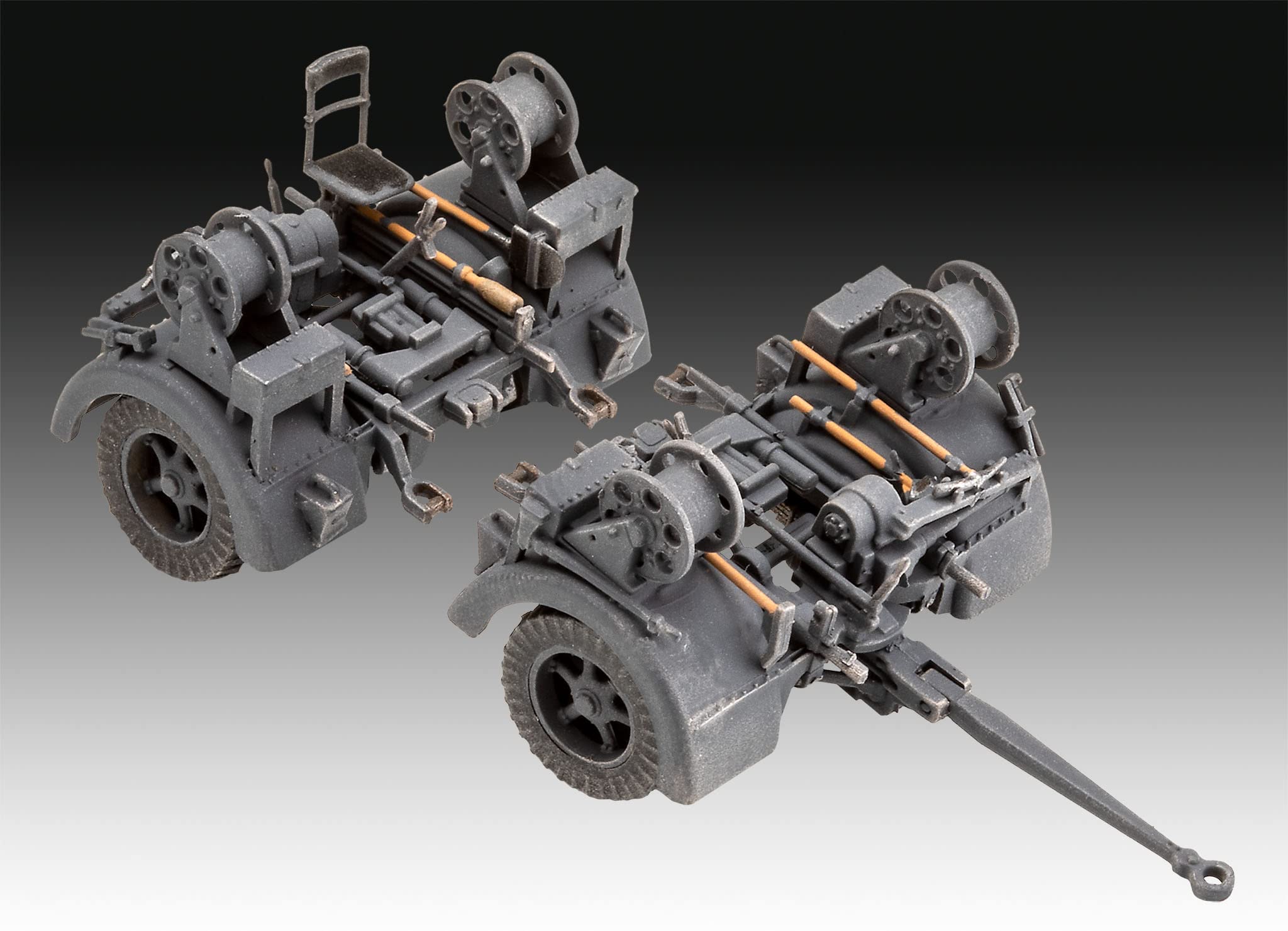 Revell 03325 8,8 cm Flak 37 + Sd.Anh.202 Model Kit 1:72 Scale 03325-Kit modello, scala