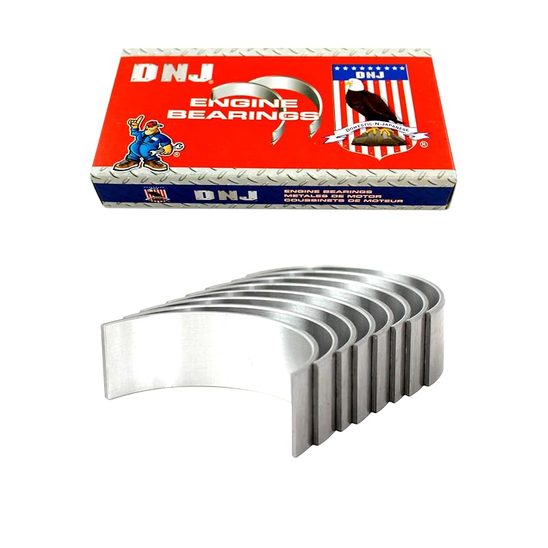 Bronzinas de biela DNJ RB805 Standard para Audi e Volkswagen A3, A3 Quattro e A4 1.8L–2.0L L4 16V DOHC – 1 conjunto