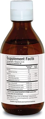 Miniatura 3 de Biotics Research Biomega 3 Liquid™ Aceite de pescado altamente concentrado Omega 3 líquido, de origen sostenible, rastreable, puro 2490 mg de ácidos