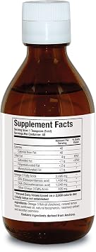 Biotics Research Biomega 3 LiquidTM Highly Concentrated Omega 3 Fish Oil Liquid, Sustainably Sourced, Traceable, Pure 2490 mg of EPA DHA Omega 3 Fatty Acids per TSP 1040 mg DHA 7 Fl Ounces 200ml 40 SVG