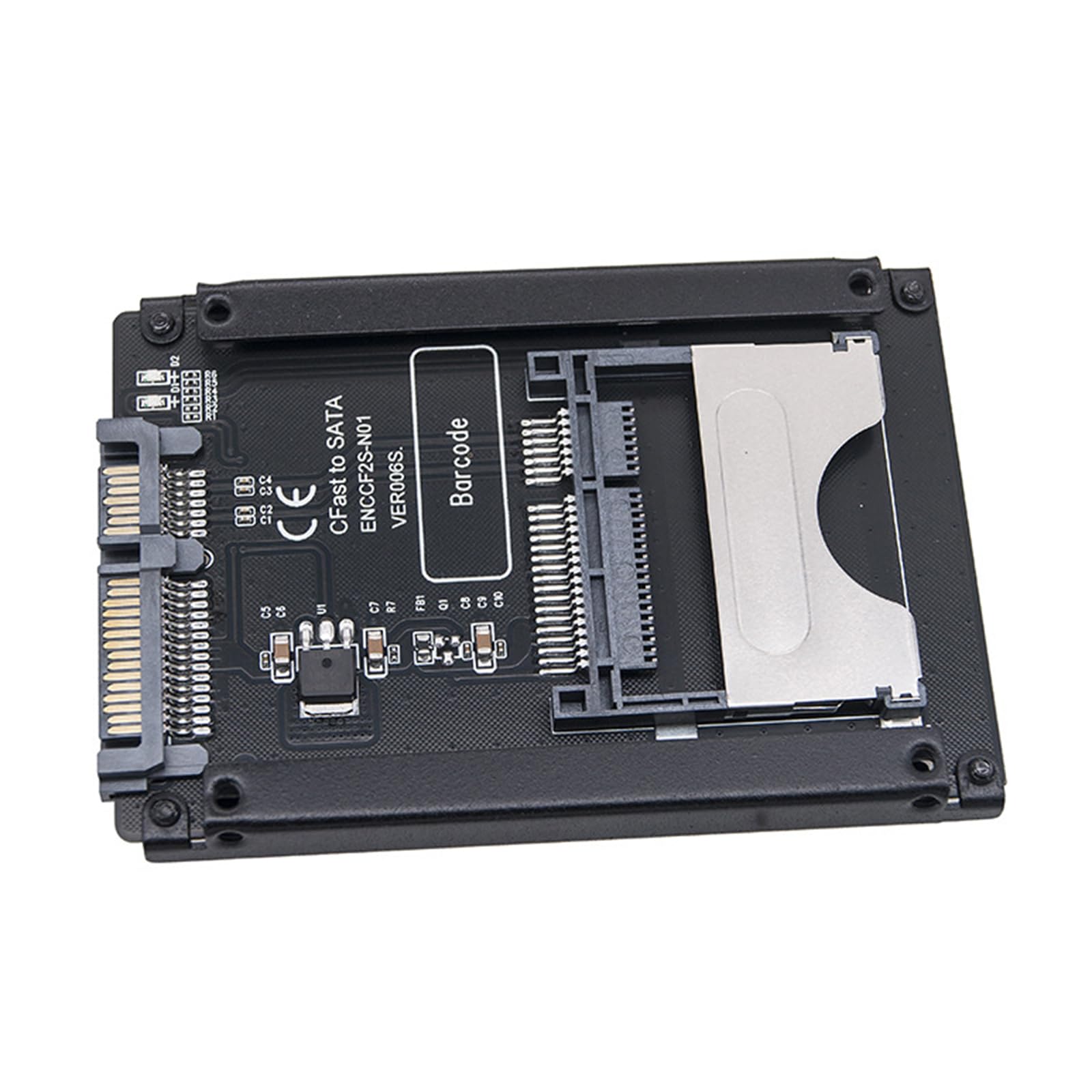 Tarjeta adaptadora de Disco Duro CFast a SATA3.0, Lector de Tarjetas CFast para Ordenador portátil, Transferencia de Datos, Adaptador de Carcasa de Disco Duro