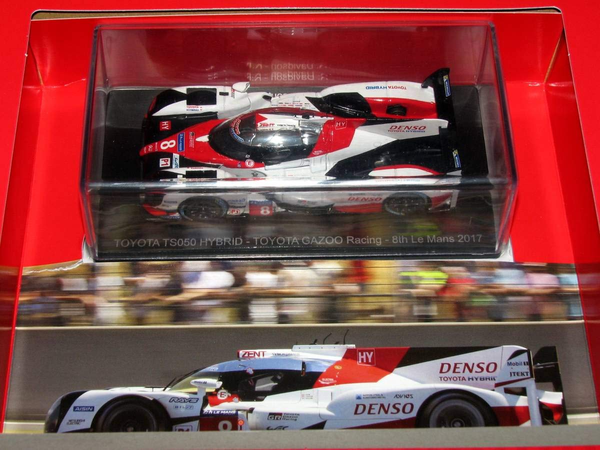 Amazon | アシェット 1/43【Toyota TS050 HYBRID (2017)】ル・マン24