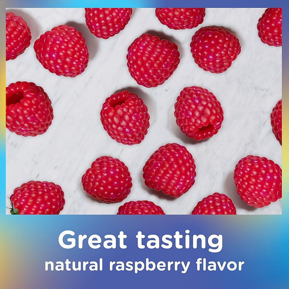 Zarbee’s Naturals Children’s Calm Gummies, Magnesium for Kids Ages 5+, Melatonin-Free, Support for a Calm Mind & Body, Chamomile & Vitamin B6, Natural Raspberry Flavor, 30 ct - Image 5