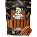 5:15PM Ceylon Cinnamon Sticks Original 100gm | SriLankan Dalchini Cinnamon Stick | World's Finest Ceylon Dalchini Quills | Genuine Source Certified gallery image